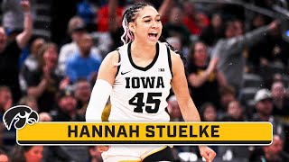 CAREER HIGHLIGHTS: F Hannah Stuelke | Iowa Women's Basketball
