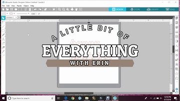 How To Create A Cake Topper - Connecting The Words | Silhouette Cameo