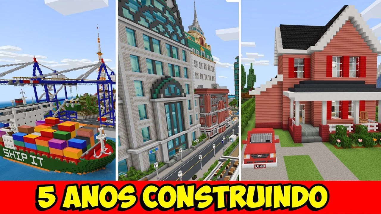 Como Construir uma Cidade em Minecraft: 9 Passos