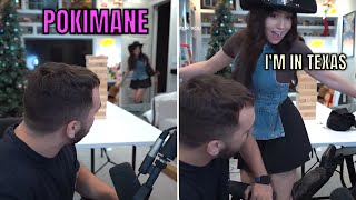 Pokimane enters Mizkif room for the FIRST TIME