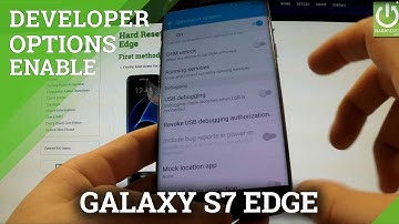 Developer Options SAMSUNG G935F Galaxy S7 Edge - enable USB debugging