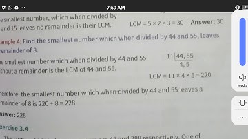 Class-5th chapter-3 Factors and multiples exercise-3.4