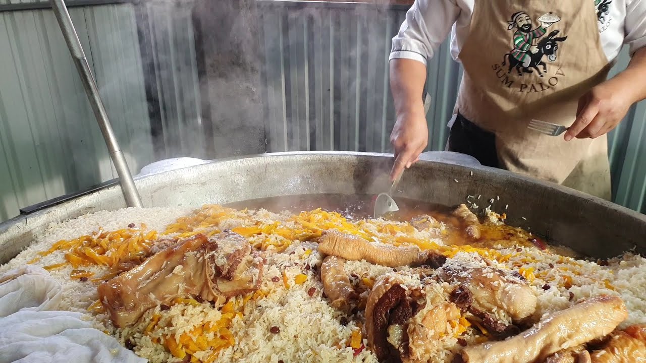 Xorazmda eng mashxur va mazzali suzma polov qayerda tayyorlanadi!!