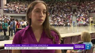 More Than 3,000 People Take Oath To Become Us Ciizens