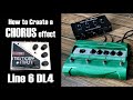 CHORUS on Line 6 DL4 Delay Pedal - Mooer 006 Clean Guitar Tone