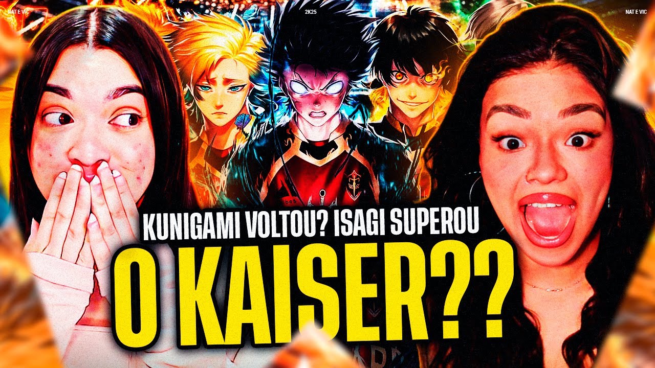 AniRap: Bastard X Barcha (Blue Lock) | Liga Neo Egoísta - Parte 1 | Vick e Nat [REACT]