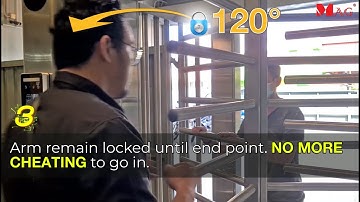 3 easy steps to cheat full height turnstile