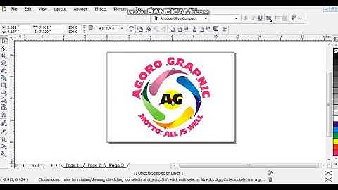 How to export logo without background in all coreldraws