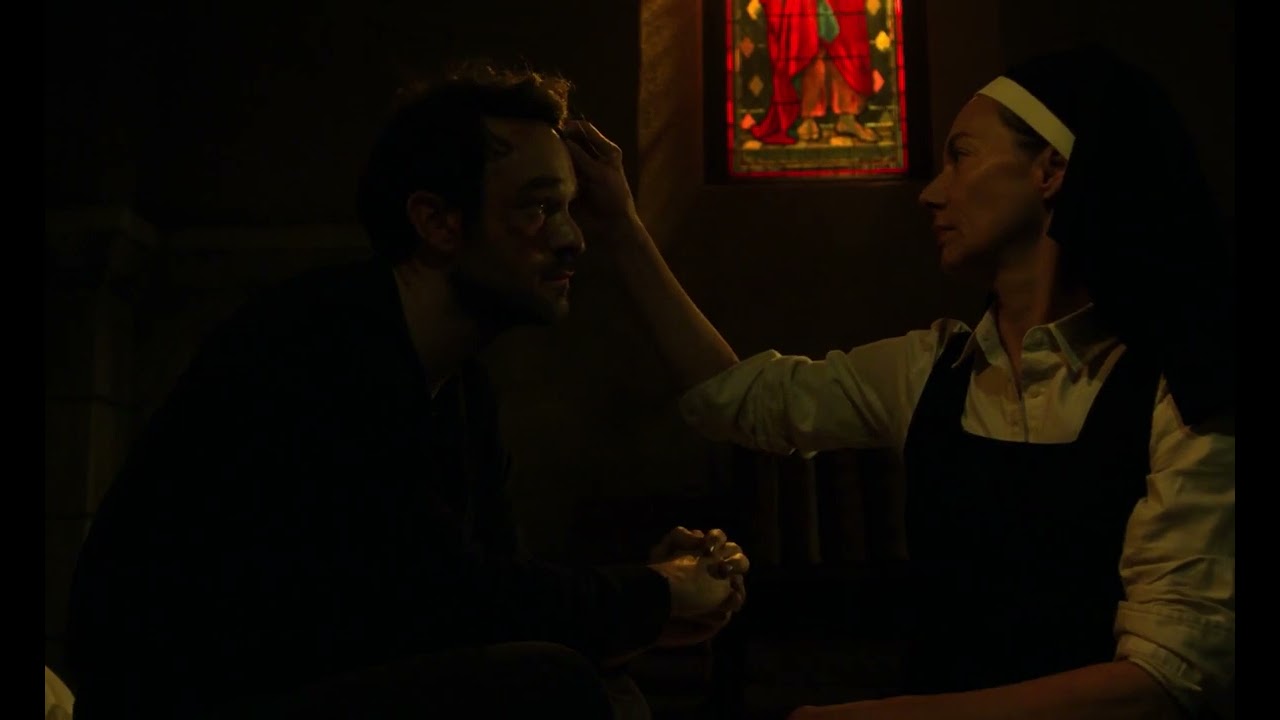 Daredevil S3E1 Matt talks to Sister Maggie HD Reddit Request
