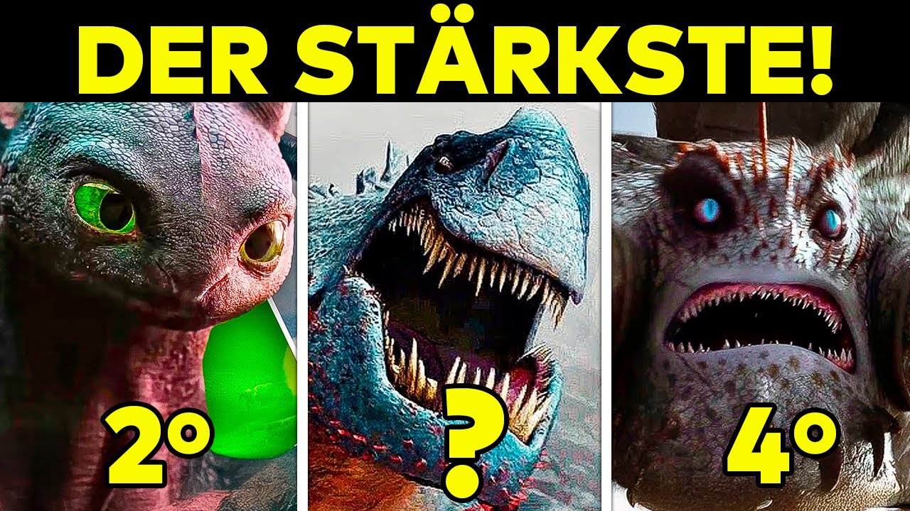 16 DER STÄRKSTEN DRACHEN aus DRACHENZÄHMEN LEICHT GEMACHT Enthüllt!