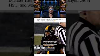 Malachi Toney Won A State Title Playing QB?! #HighSchoolFootball #Shorts