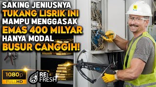 Dikira Cuma Tukang Listrik, Ternyata Perampok Jenius Mampu Merampok Emas 400 Milyar Di Bank! - Alur