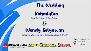 LIVE STREAMING CAMPURSARI PUTRA DEWA II  PERNIKAHAN LIA & WENDY II DLW AUDIO II .