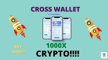 CROSSWALLET - One Crypto WalletTo Rule Them All | 1000X CRYPTO!!