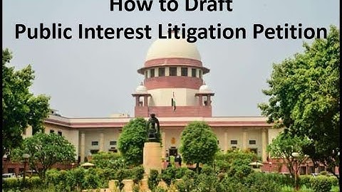How to Draft Public Interest Litigation Petition | Neel Lakhani