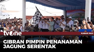 Wapres Gibran Pimpin Penanaman Jagung Serentak Kuartal IV di Tangerang | tvOne