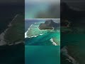 Island Paradise: Turquoise Waters &amp; Coral Reefs Unveiled From Above #shorts