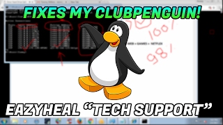 TECH SCAMMER FIXES MY CLUBPENGUIN!! "eazyheal" | 18448111798 | www.eazyheal.com