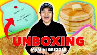NOSTALGIA MyMini GRIDDLE (Review and Test)