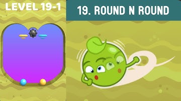 Dig it! Chapter 19 Round N Round  -  Level 19-1 - Solution