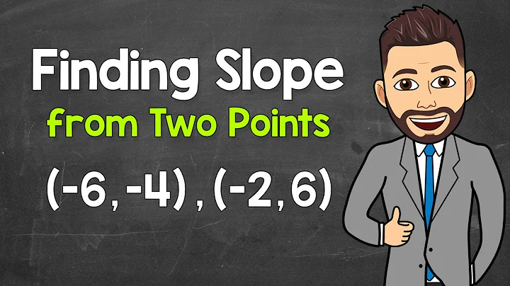How to Find Slope from Two Points | Math with Mr. J