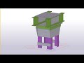 Splice Connection   Section Tekla Model   fast