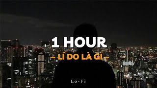 Lí Do Là Gì - Nguyễn Vĩ x KProx「Lo - Fi Ver」\/ 1 Hour Lyric Video