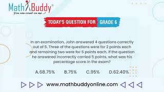 Math Practice Problem Grade 6 Question 230