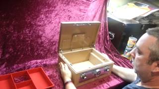 Vintage Alarm Safe Cash Box