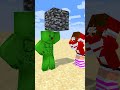 Muscle JJ Vs Muscle Mikey What JJ Girl Choose? - Minecraft Animation #minecraft #animation #shorts