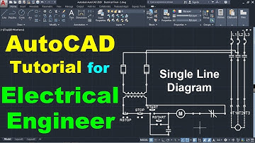 AutoCAD Single Line Diagram Drawing Tutorial for Electrical Engineers