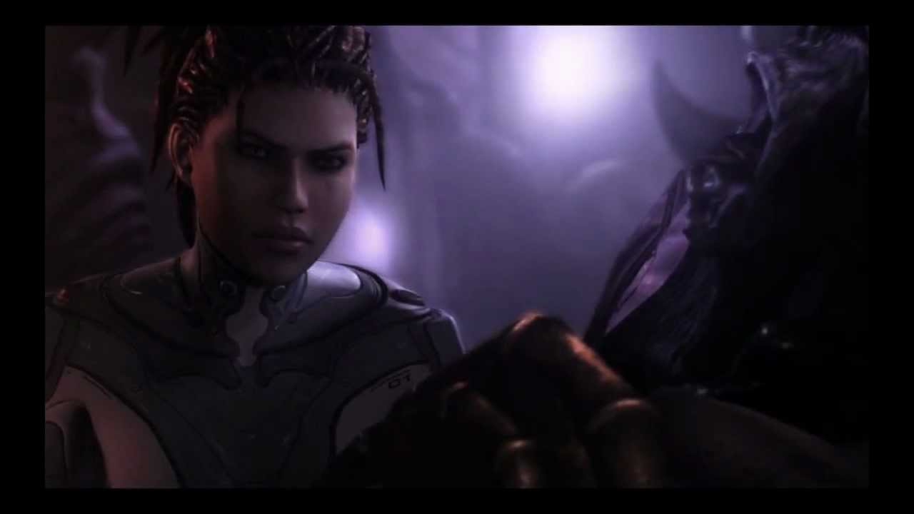 Kerrigan Fights Zeratul In Heart Of The Swarm YouTube