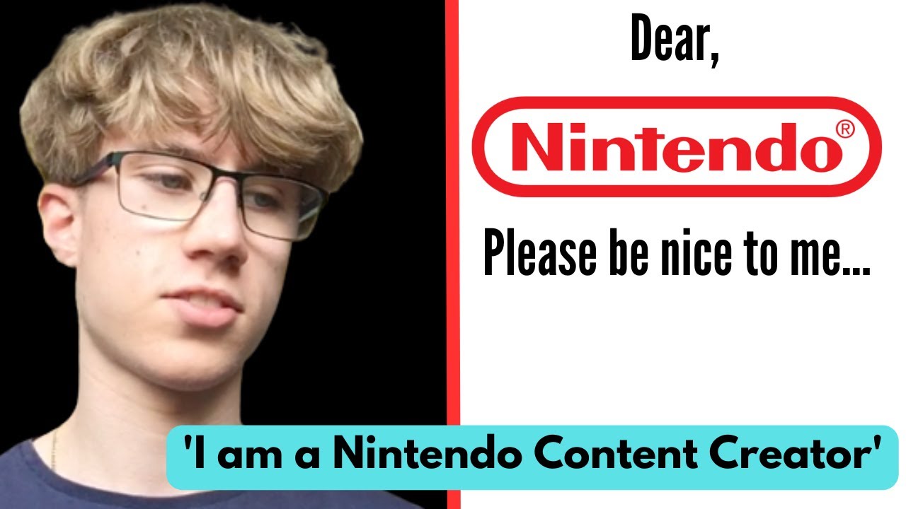 I am a Nintendo content creator...