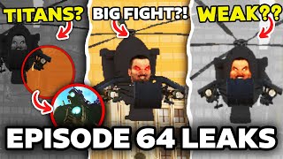 EPISODE 64 LEAKS - Skibidi Toilet ALL SECRETS & Easter Egg Analysis & Theory