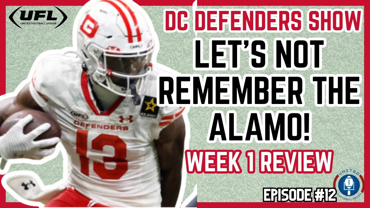 UFL Week 1 Review | Brahmas Review | UFL Defenders Week 1| DC Defenders Show Ep.12