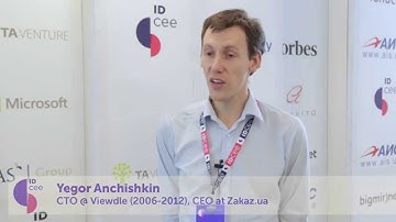 IDCEE 2013: Official Interview with Yegor Anchishkin (CTO @Viewdle & CEO @Zakaz.ua)