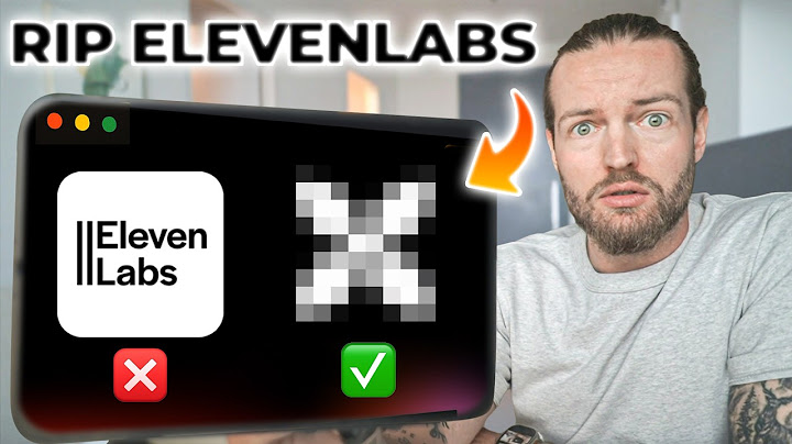 RIP ELEVENLABS! Here's The BEST TTS AI Voices LOCALLY For FREE! thumbnail
