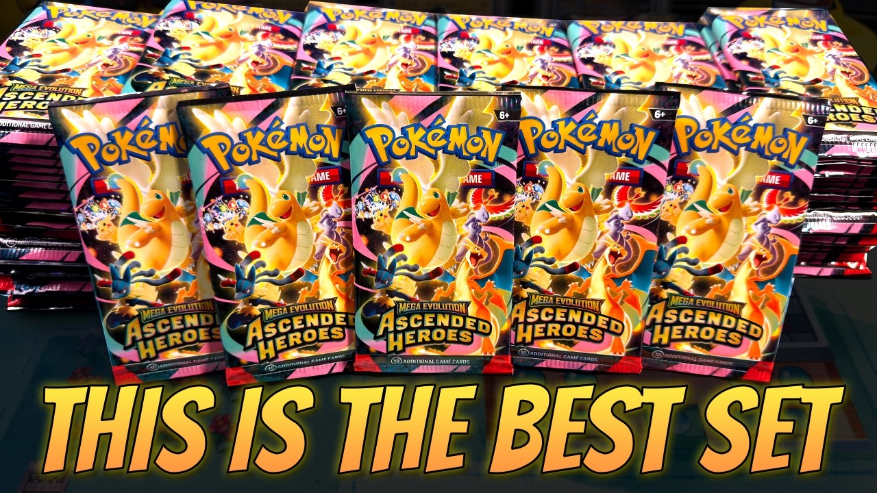 Opening Over 100 PACKS of Ascended Heroes!!! | Ascended Heroes The Movie