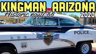 [4K] HISTORIC ROUTE 66 KINGMAN ARIZONA