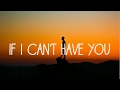 Shawn Mendes - If I Can&#39;t Have You (Lyrics)