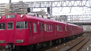 名鉄6000系 6029F 普通内海行き 神宮前～金山にて