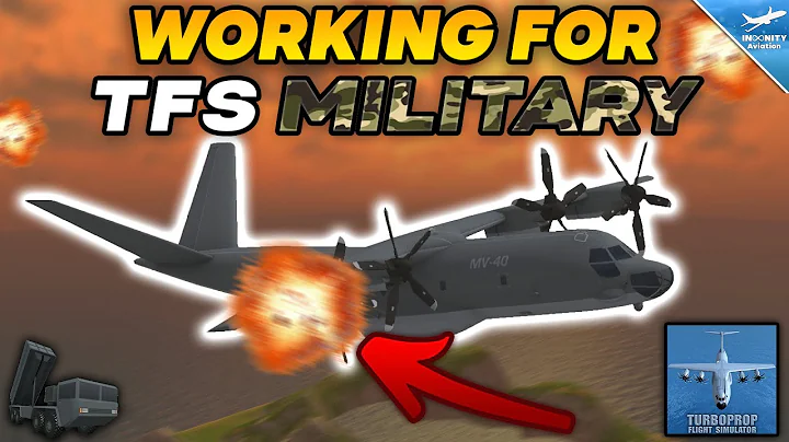 Working As TFS MILITARY Pilot - ENEMIES ATTACK! (MV-40) | Turboprop Flight Simulator