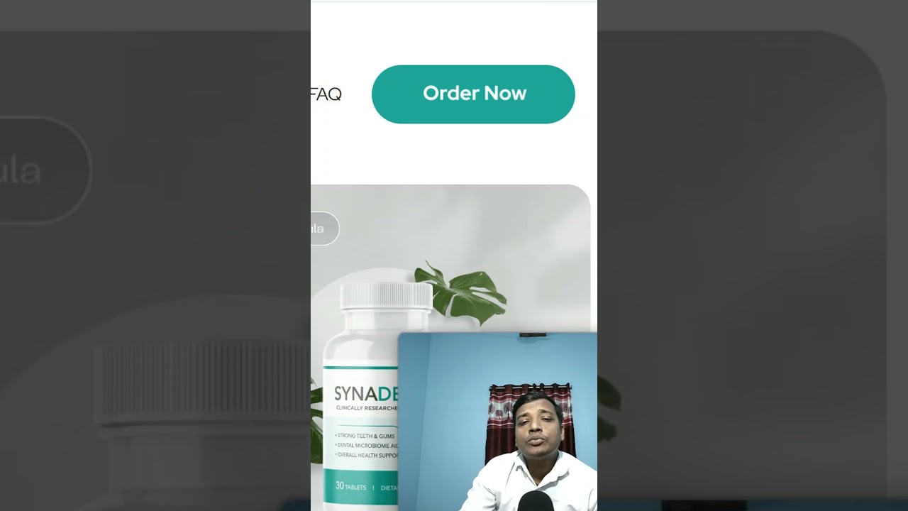 Synadentix | Natural Oral Health Support (Shorts)  Formula: Worth It? Honest 60SecondReview #dental