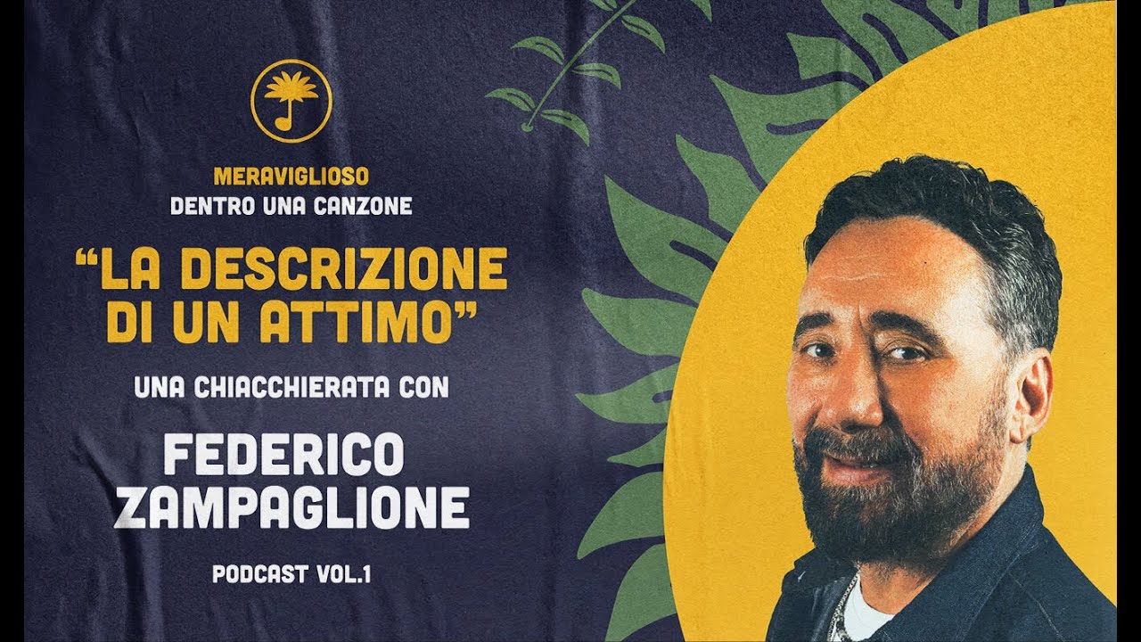 FEDERICO ZAMPAGLIONE, quando LA DESCRIZIONE DI UN ATTIMO dura per sempre | S1 E2