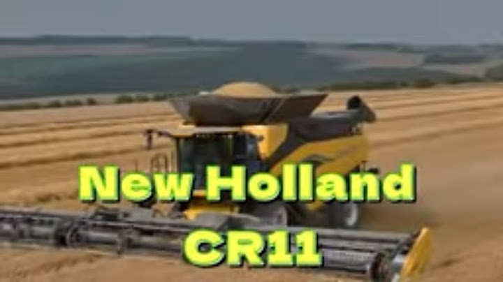012 🔥 Why New Holland CR11 is About to Change Harvesting Forever!