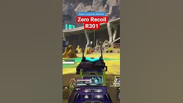 R301 has zero recoil | Apex Legends Mobile