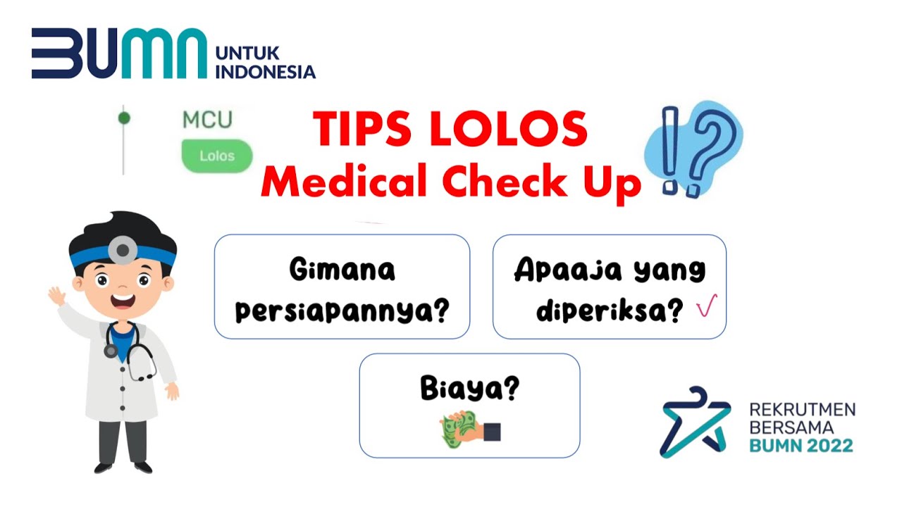 Pengalaman Lolos Tes MCU Rekrutmen Bersama BUMN