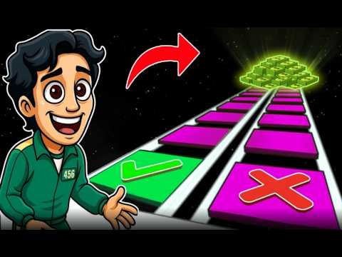 🔴 LIVE | Glass Bridge Challenge 🌉 One Wrong Step = GAME OVER! 😱🔥