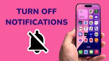 How To Turn Off All Notifications on iPhone