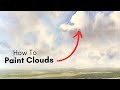 How to Paint Clouds in Watercolor - step-by-step